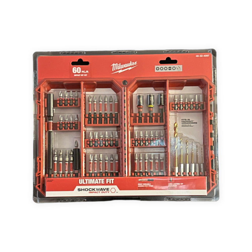 Milwaukee Shockwave Impact Duty 60-Piece Drill and Drive Set